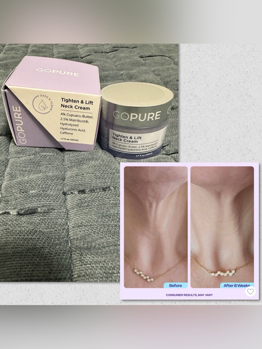 GOPURE Tighten & Lift Neck Cream
